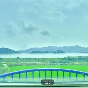 바다가 보이는 사이판 모텔